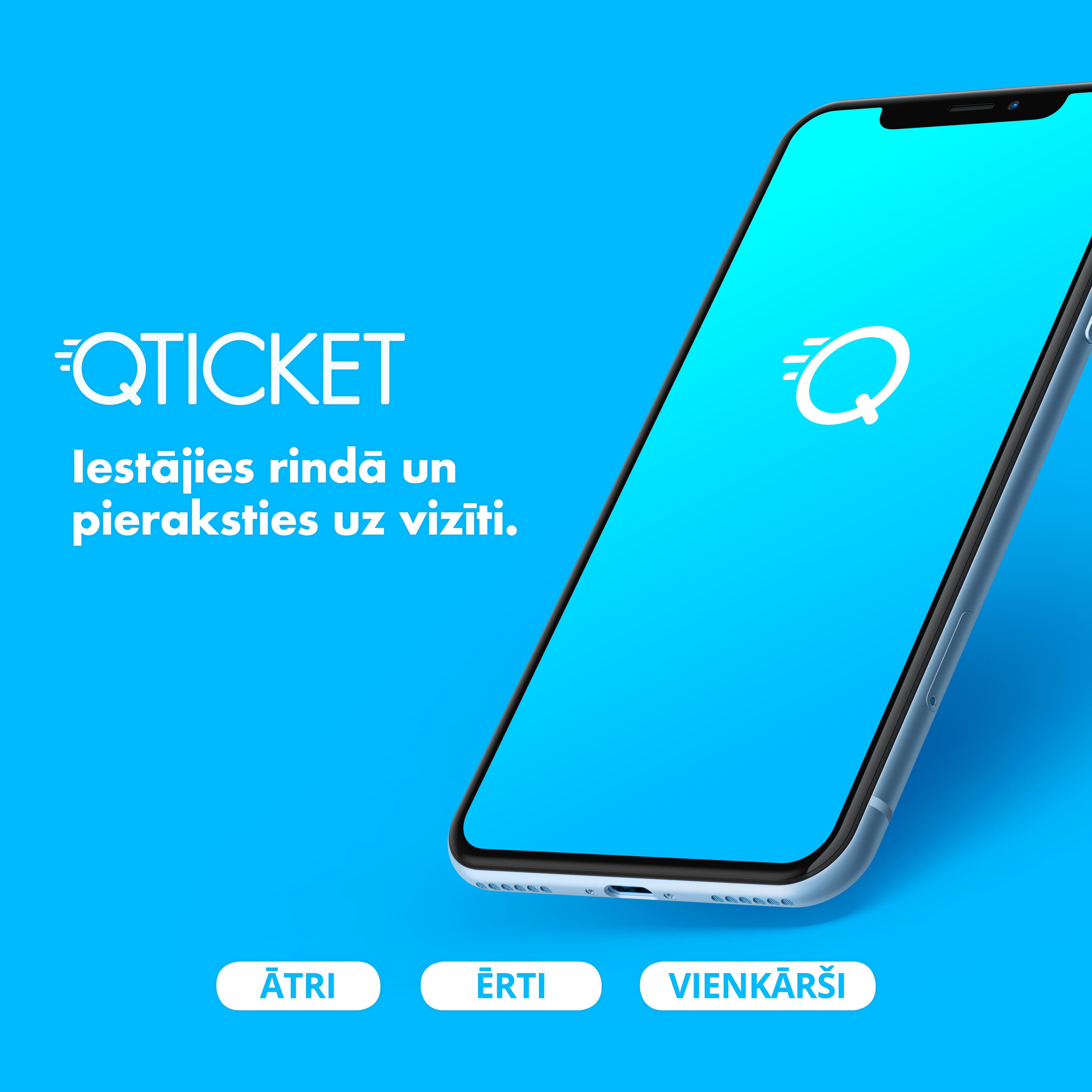 Darbību uzsāk latviešu startup uzņēmums “Qticket”- attālināto rindu un vizīšu pieraksta sistēma
